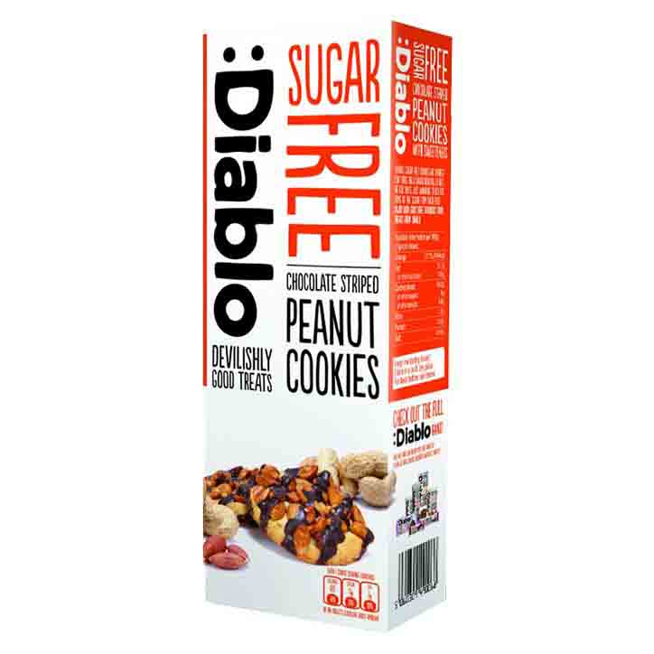 Diablo Sugar Free Peanut Cookies 150G